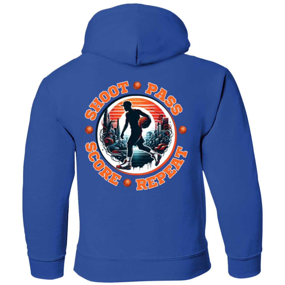 G185B Gildan Youth Pullover Hoodie