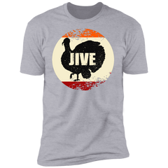 Jive Turkey Funny Thanksgiving Day Premium Short Sleeve T-Shirt