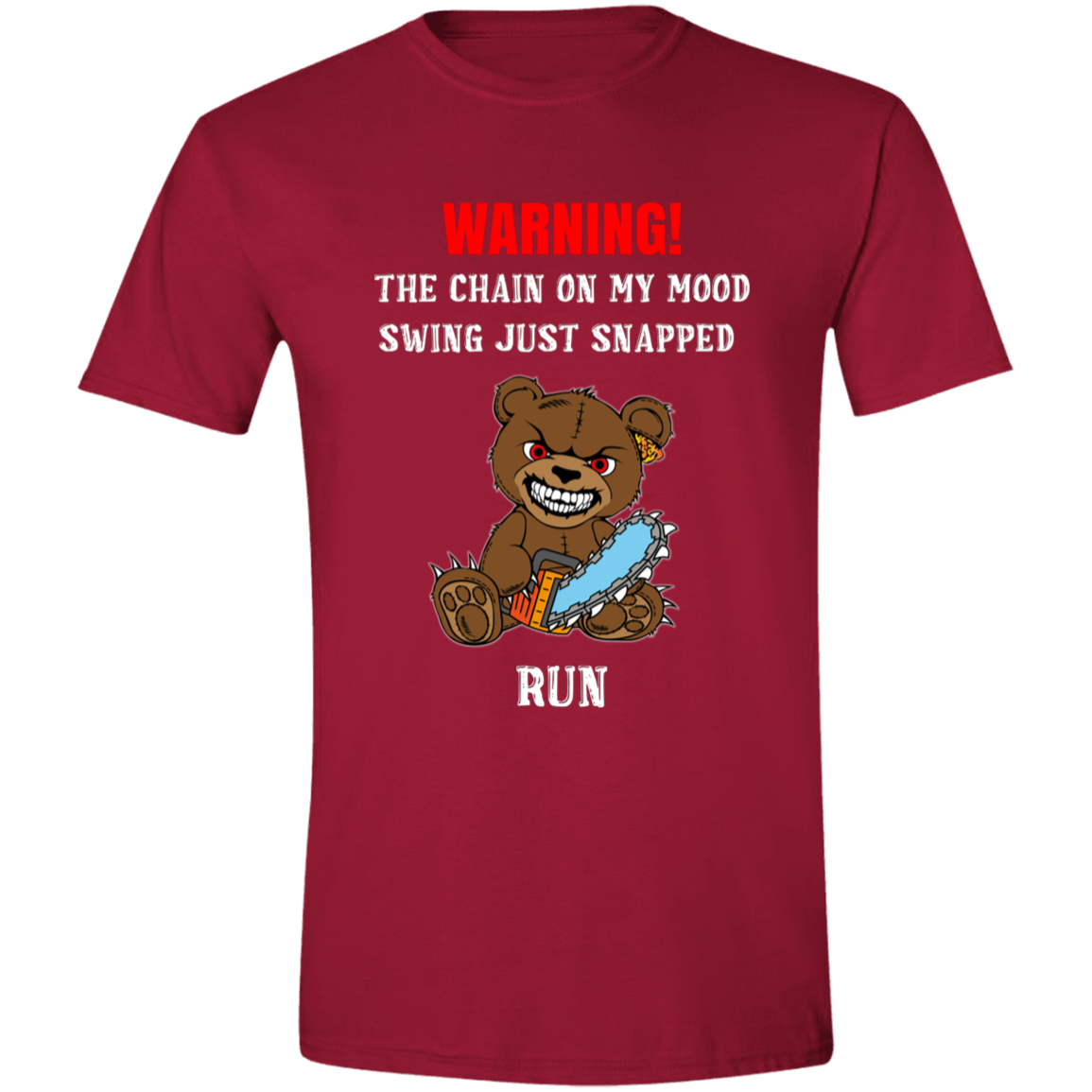 The Chain On My Mood Swing Just Snapped Run Softstyle T-Shirt Men