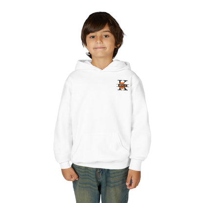 Youth Basketball Hoodie — 'Shoot • Pass • Score • Repeat' Graphic Pullover