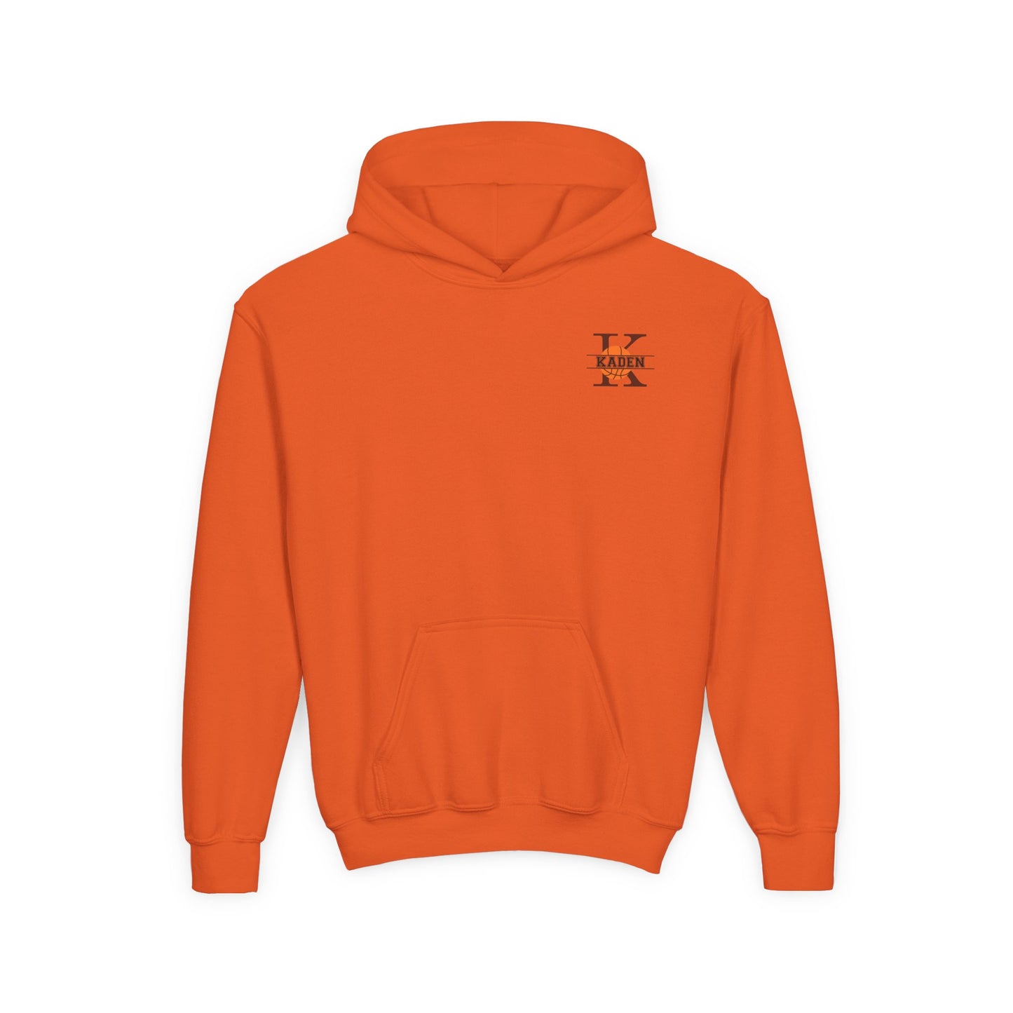 Youth Basketball Hoodie — 'Shoot • Pass • Score • Repeat' Graphic Pullover