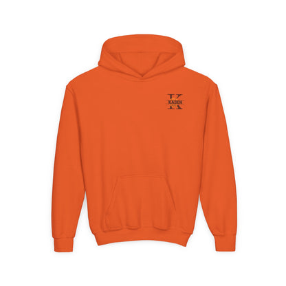 Youth Basketball Hoodie — 'Shoot • Pass • Score • Repeat' Graphic Pullover