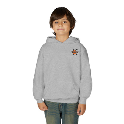 Youth Basketball Hoodie — 'Shoot • Pass • Score • Repeat' Graphic Pullover