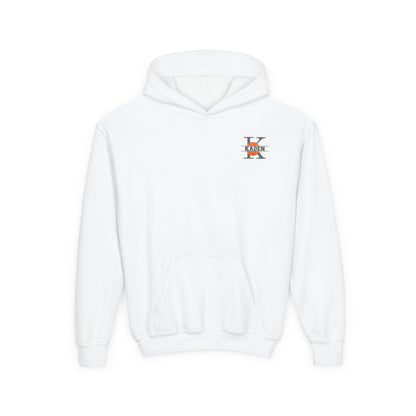 Youth Basketball Hoodie — 'Shoot • Pass • Score • Repeat' Graphic Pullover