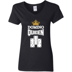 Domino Queen V-Neck T-Shirt