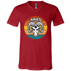 Aries Unisex SS V-Neck T-Shirt