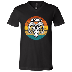 Aries Unisex SS V-Neck T-Shirt