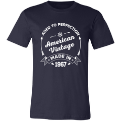 Aged To Perfection Made in 1967 Birthday Gift T Shirt