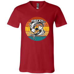 Pisces Unisex SS V-Neck T-Shirt