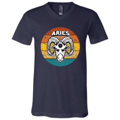 Aries Unisex SS V-Neck T-Shirt