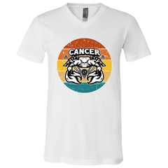 Cancer Unisex SS V-Neck T-Shirt