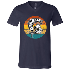 Pisces Unisex SS V-Neck T-Shirt