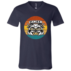 Cancer Unisex SS V-Neck T-Shirt