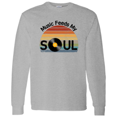 Music Feeds My Soul LS T-Shirt