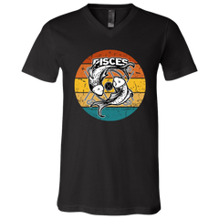 Pisces Unisex SS V-Neck T-Shirt