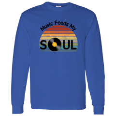 Music Feeds My Soul LS T-Shirt