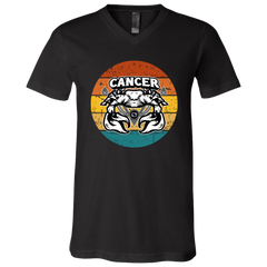 Cancer Unisex SS V-Neck T-Shirt