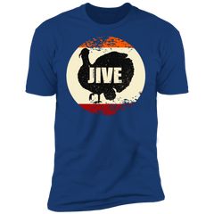 Jive Turkey Funny Thanksgiving Day Premium Short Sleeve T-Shirt