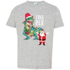 Tree Rex & Santa Toddler Jersey T-Shirt