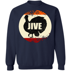 Jive Turkey Jive Turkey Funny Thanksgiving Day Pullover Sweatshirt