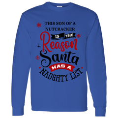 Son Of A Nutcracker Funny Christmas LS T-Shirt