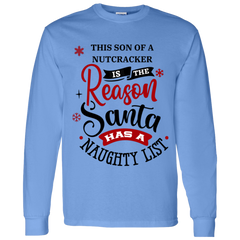 Son Of A Nutcracker Funny Christmas LS T-Shirt