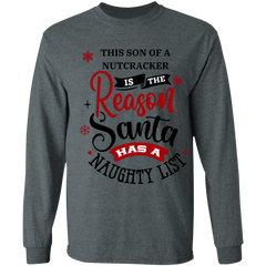 Son Of A Nutcracker Funny Christmas LS T-Shirt