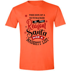 Son Of A Nutcracker Funny Christmas Softstyle T-Shirt