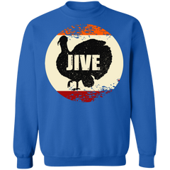 Jive Turkey Jive Turkey Funny Thanksgiving Day Pullover Sweatshirt